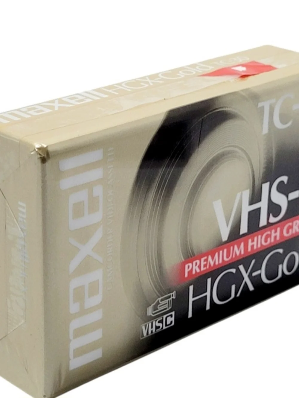 (Lot Of 2) Maxell HGX Gold TC-30 VHSC Premium High Grade Videotape Cassette Tape